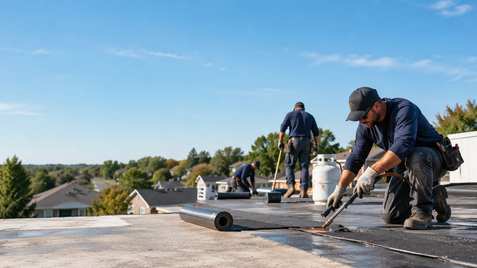 Flat Roof Leak Repair providers in Sabin, MN